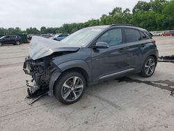 Salvage cars for sale at Ellwood City, PA auction: 2020 Hyundai Kona Limited