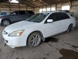 Honda Accord ex salvage cars for sale: 2004 Honda Accord EX