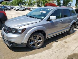 Salvage cars for sale at Bridgeton, MO auction: 2016 Dodge Journey Crossroad