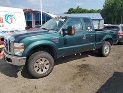 Salvage cars for sale at East Granby, CT auction: 2008 Ford F250 Super Duty