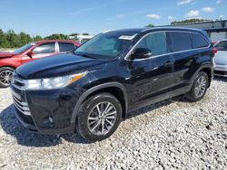 Carros salvage a la venta en subasta: 2017 Toyota Highlander SE