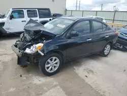 Salvage cars for sale at Haslet, TX auction: 2014 Nissan Versa S