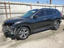 Nissan salvage cars for sale: 2019 Nissan Rogue S