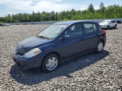 Salvage cars for sale at Windham, ME auction: 2009 Nissan Versa S