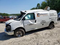 Salvage trucks for sale at Candia, NH auction: 2020 GMC Savana G2500