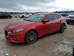 Salvage cars for sale from Copart Houston, TX: 2017 Mazda 3 Grand Touring