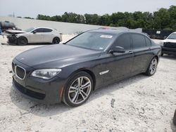Salvage cars for sale from Copart New Braunfels, TX: 2014 BMW 750 LI