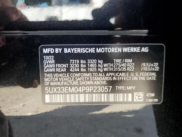 2023 BMW X7 M60I