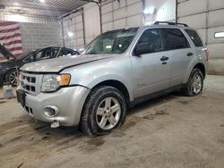 Salvage cars for sale at Columbia, MO auction: 2012 Ford Escape Hybrid