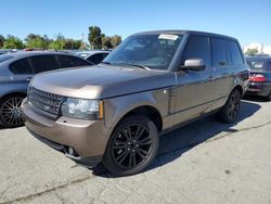 Land Rover salvage cars for sale: 2012 Land Rover Range Rover HSE Luxury