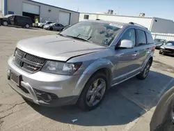 Dodge Journey Crossroad salvage cars for sale: 2017 Dodge Journey Crossroad