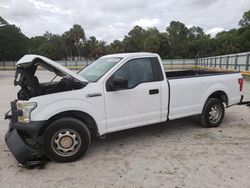 Salvage cars for sale at Fort Pierce, FL auction: 2016 Ford F150