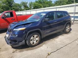 Salvage cars for sale at Ellwood City, PA auction: 2014 Jeep Cherokee Sport