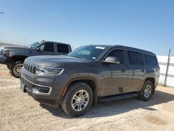 Salvage cars for sale from Copart Andrews, TX: 2022 Jeep Wagoneer Series I