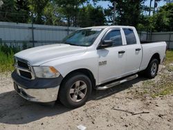 Salvage cars for sale from Copart Hampton, VA: 2013 Dodge RAM 1500 ST