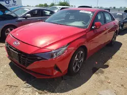 Salvage cars for sale at Elgin, IL auction: 2023 Hyundai Elantra SEL