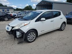 Salvage cars for sale from Copart Midway, FL: 2013 Nissan Leaf S