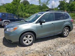 Salvage cars for sale at West Mifflin, PA auction: 2014 Subaru Forester 2.5I Premium