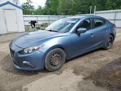 Salvage cars for sale at Lyman, ME auction: 2015 Mazda 3 Sport