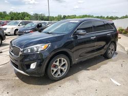 Salvage cars for sale at Louisville, KY auction: 2016 KIA Sorento SX