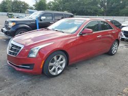 Salvage cars for sale at Eight Mile, AL auction: 2015 Cadillac ATS Luxury
