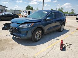 Salvage cars for sale at Pekin, IL auction: 2020 Ford Escape SE