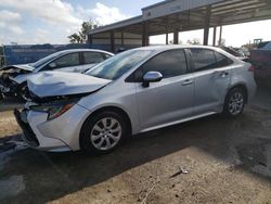 Salvage cars for sale at Riverview, FL auction: 2020 Toyota Corolla LE