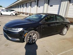 Salvage cars for sale at Louisville, KY auction: 2015 Chrysler 200 Limited