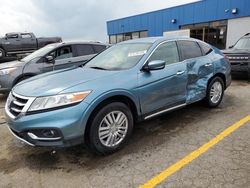 Salvage cars for sale from Copart Woodhaven, MI: 2013 Honda Crosstour EX