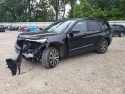 Salvage cars for sale at Kansas City, KS auction: 2020 Ford Explorer ST