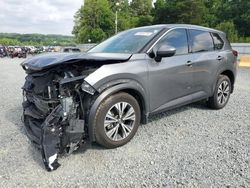 Salvage cars for sale from Copart Concord, NC: 2021 Nissan Rogue SV