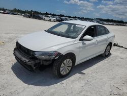 Volkswagen salvage cars for sale: 2019 Volkswagen Jetta S