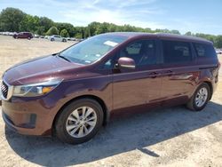 KIA Vehiculos salvage en venta: 2016 KIA Sedona LX