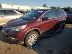 Salvage cars for sale at New Britain, CT auction: 2016 Honda CR-V EX