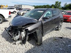 Salvage cars for sale at Wayland, MI auction: 2020 Jeep Compass Limited