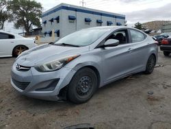 Salvage cars for sale at Albuquerque, NM auction: 2016 Hyundai Elantra SE