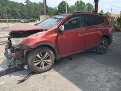 Salvage cars for sale at Gaston, SC auction: 2017 Toyota Rav4 XLE