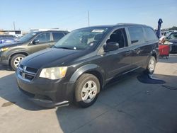 Salvage cars for sale at Grand Prairie, TX auction: 2012 Dodge Grand Caravan SXT