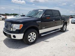 Salvage cars for sale from Copart Arcadia, FL: 2011 Ford F150 Supercrew