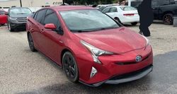 Salvage cars for sale at Orlando, FL auction: 2017 Toyota Prius