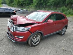 Salvage cars for sale at Marlboro, NY auction: 2017 Lincoln MKC Reserve