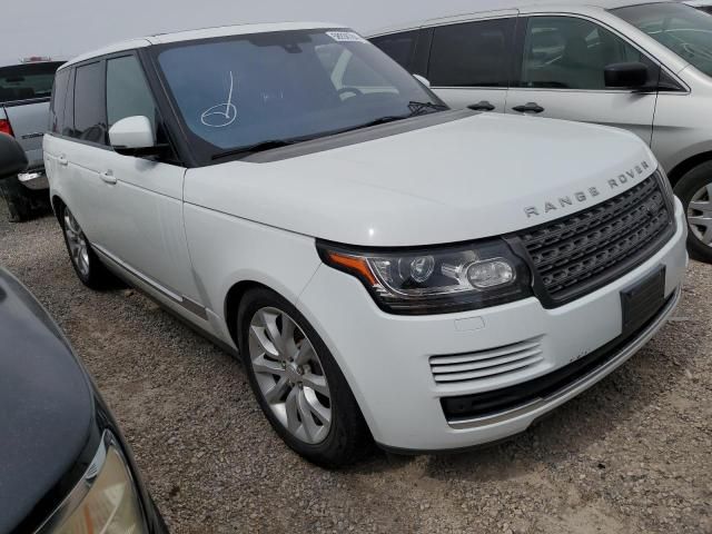 2016 Land Rover Range Rover