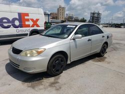 Salvage cars for sale at New Orleans, LA auction: 2003 Toyota Camry LE