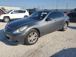 Vehiculos salvage en venta de Copart Haslet, TX: 2012 Infiniti G37