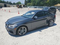 Salvage cars for sale at Knightdale, NC auction: 2016 BMW 228 XI Sulev