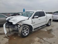 Salvage cars for sale at Grand Prairie, TX auction: 2017 Dodge 1500 Laramie