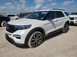 Salvage cars for sale at Temple, TX auction: 2020 Ford Explorer ST