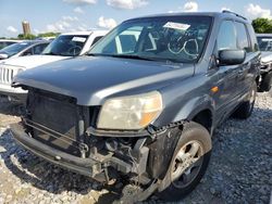 Honda salvage cars for sale: 2006 Honda Pilot EX