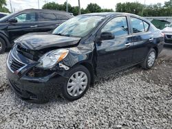 Salvage cars for sale from Copart Columbus, OH: 2012 Nissan Versa S