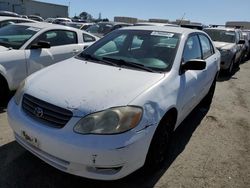 Salvage cars for sale from Copart Martinez, CA: 2003 Toyota Corolla CE